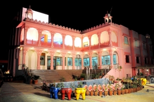 Traditional wedding place in Jaipur India.